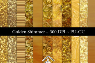 Download Golden Shimmer CU Paper Set - Golden shimmer Collection