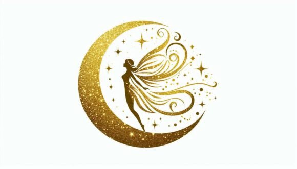 Download Golden Shimmer Fairy Moon - Golden shimmer Collection
