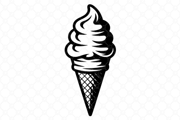 Download Ice Cream Cone SVG, Dessert Graphic, 02 - Premium Bundle